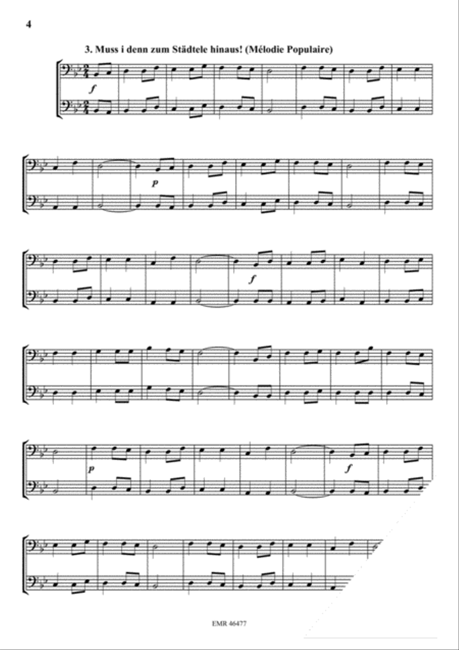 Duet Album Vol. 2 Trombone scores gallery preview page 4