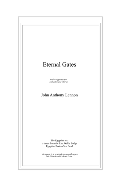 [Lennon] Eternal Gates