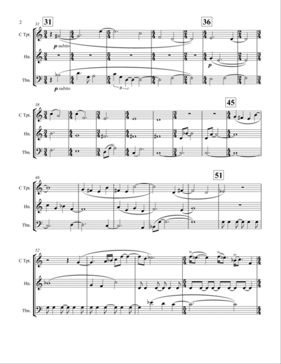 Shells Brass Ensemble scores gallery preview page 2