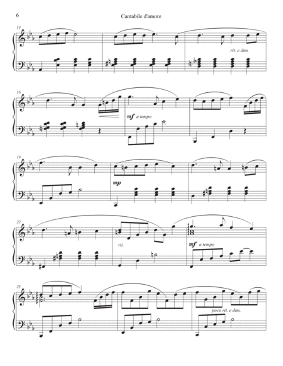 Many the Moods Piano Book Piano Solo scores gallery preview page 6