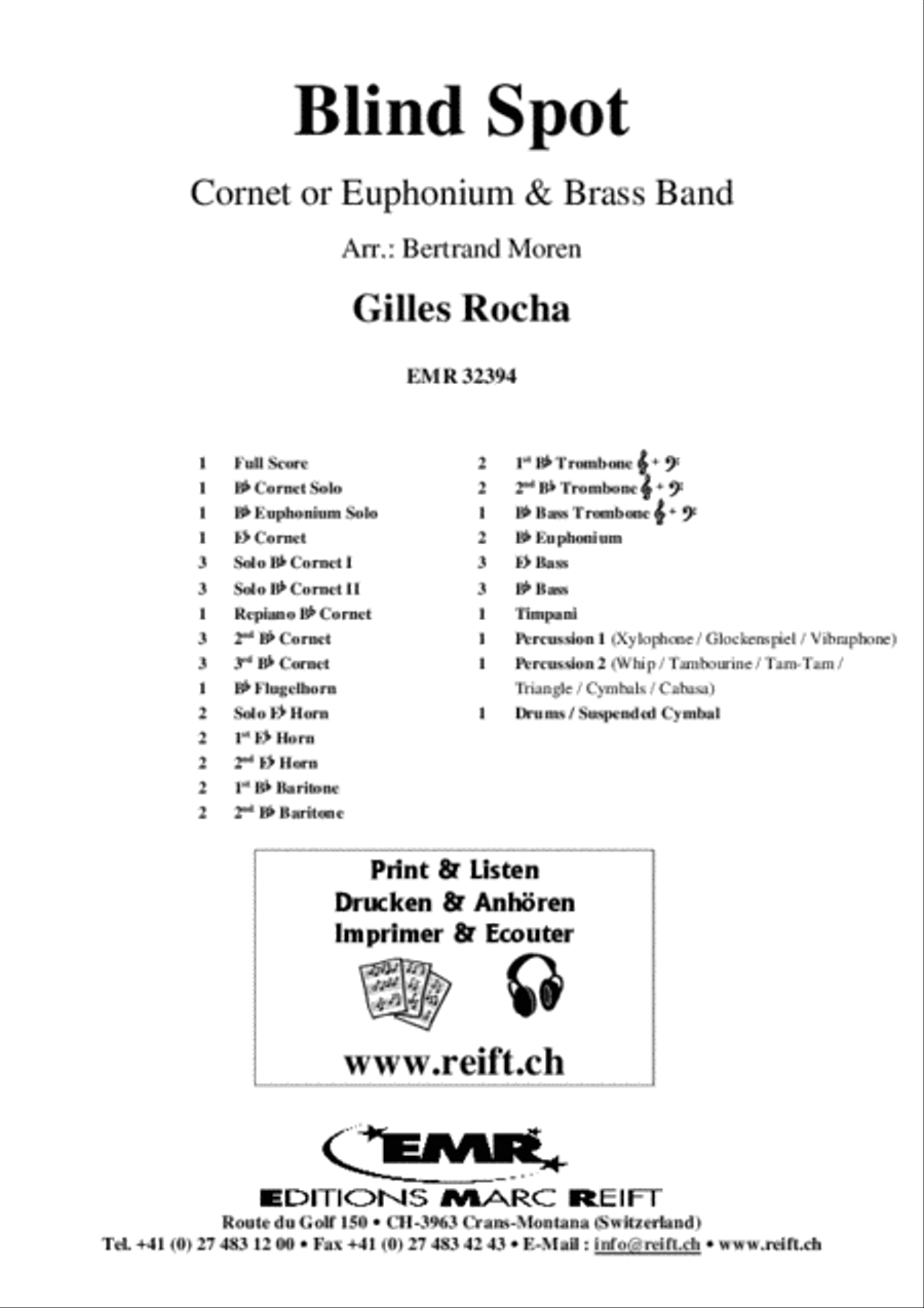 Blind Spot Brass Band scores gallery preview page 2