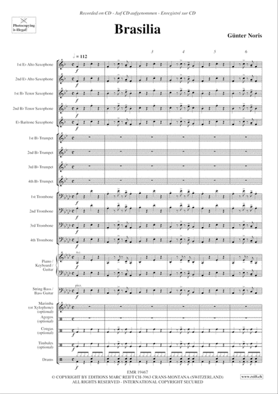 Brasilia Brasilia Big Band scores gallery preview page 4