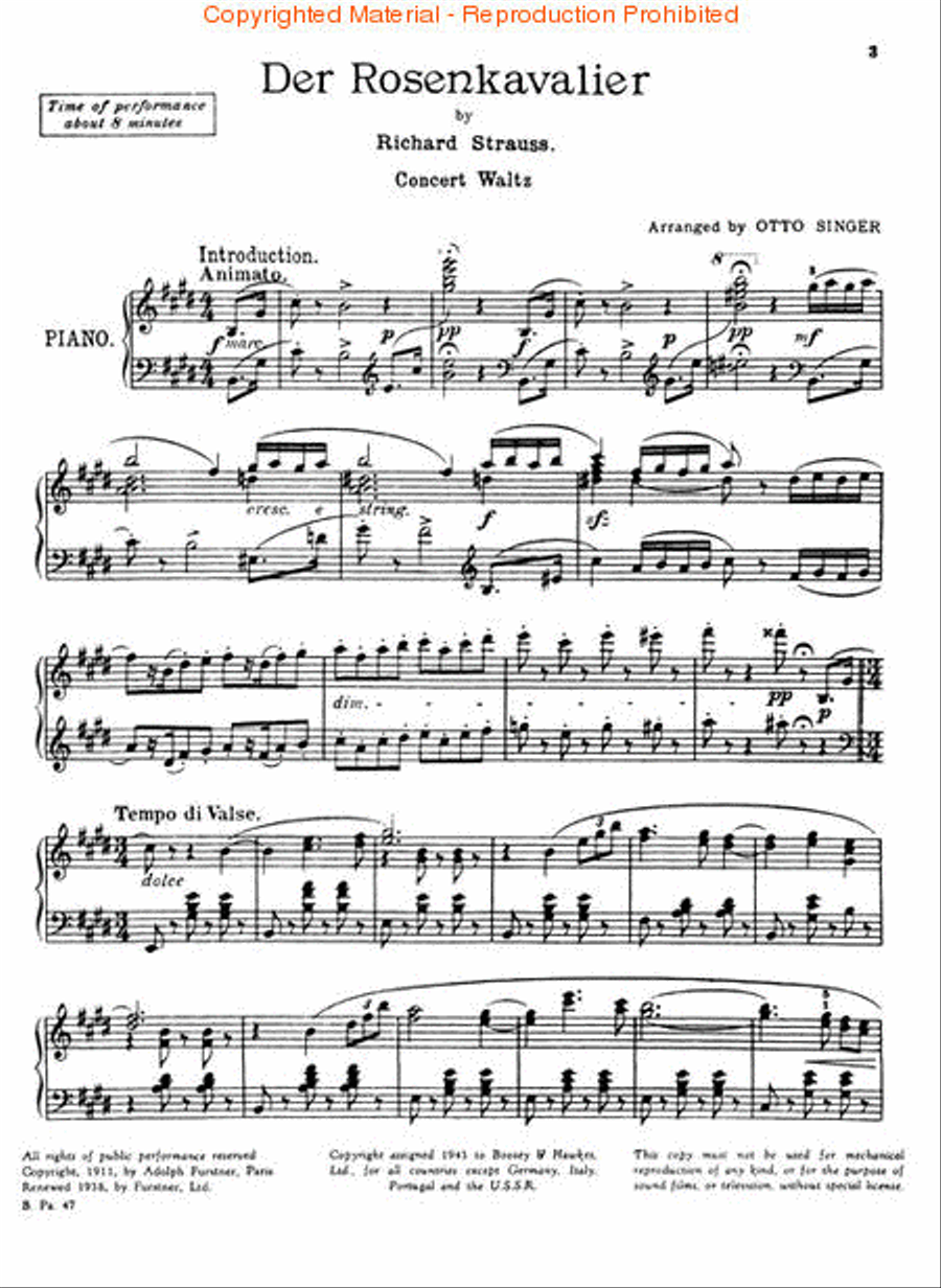 Concert Waltz Piano Solo scores gallery preview page 2