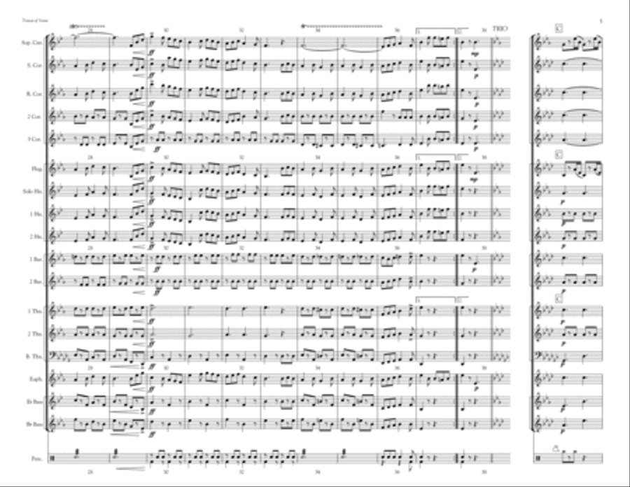 Transit of Venus March Brass Band edition