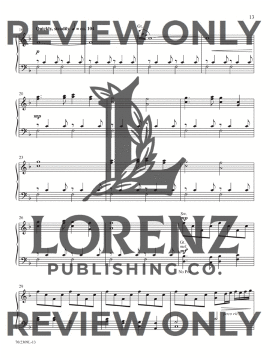 He Is Born Organ Solo scores gallery preview page 11