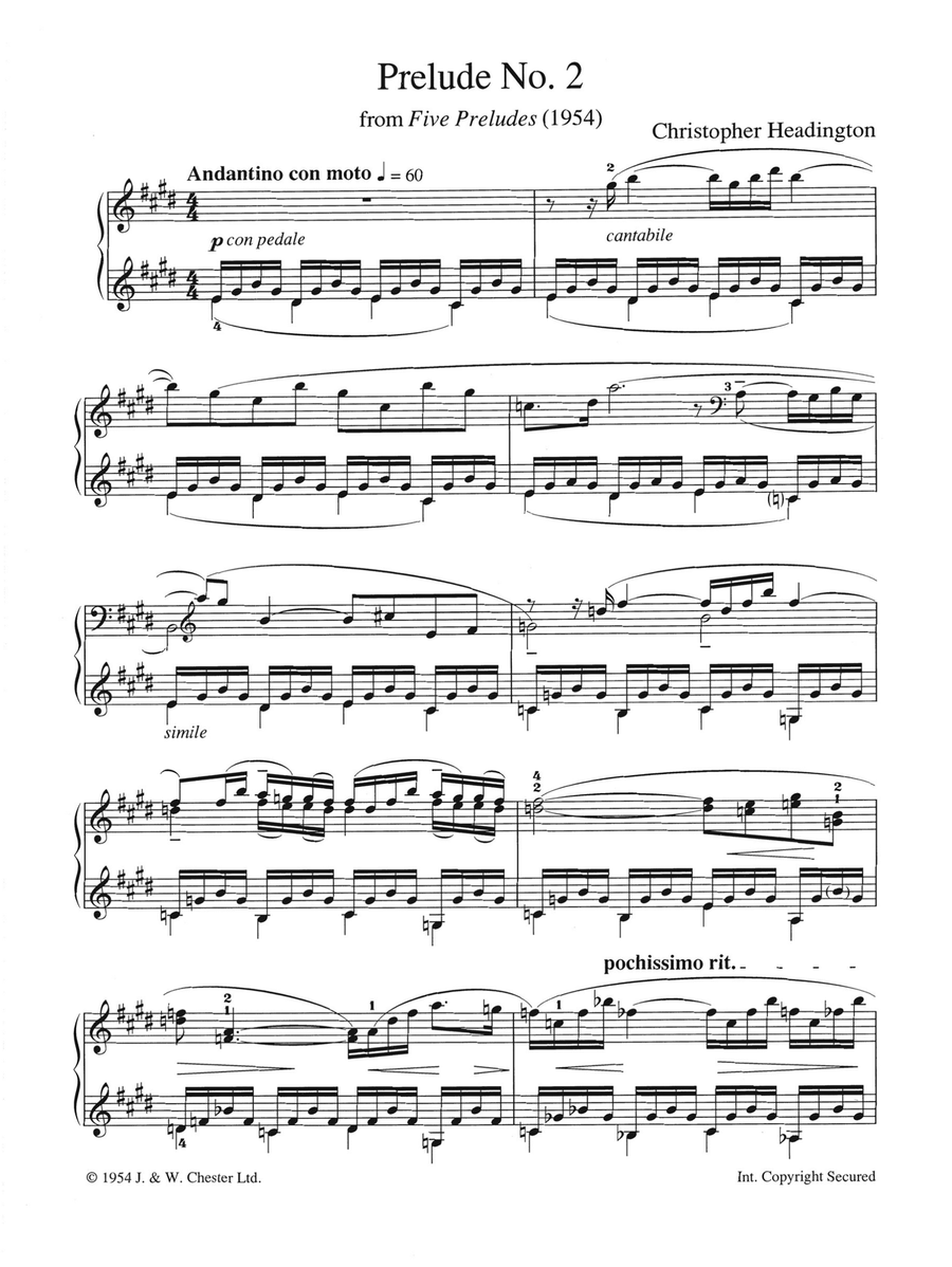 Prelude No. 2 (from 