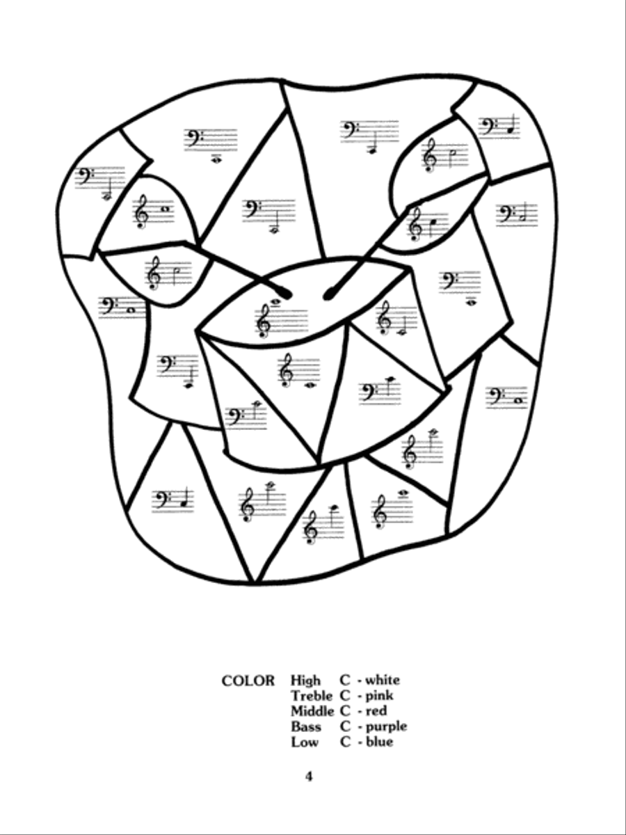 Color by Note, Book 2 Piano Method scores gallery preview page 4
