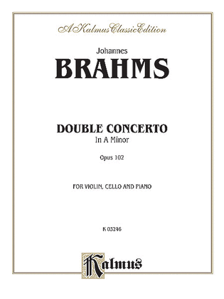Book cover for Double Concerto, Op. 102