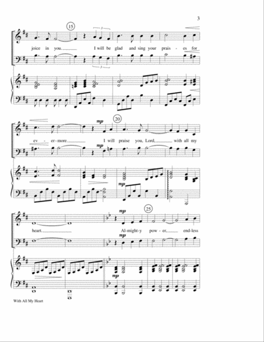 With All My Heart 2-Part scores gallery preview page 3
