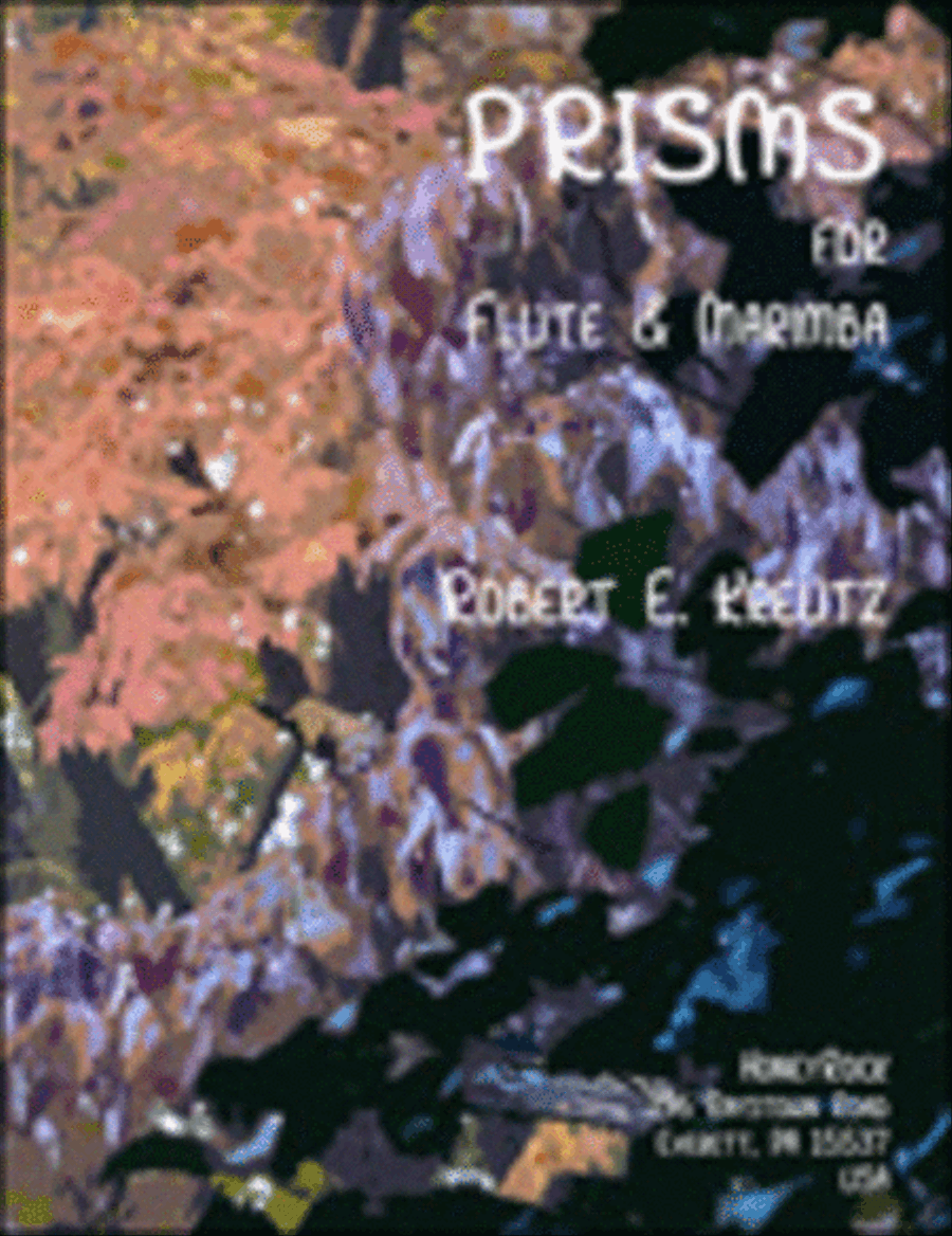 Prisms for Flute & Marimba Flute scores gallery preview page 1