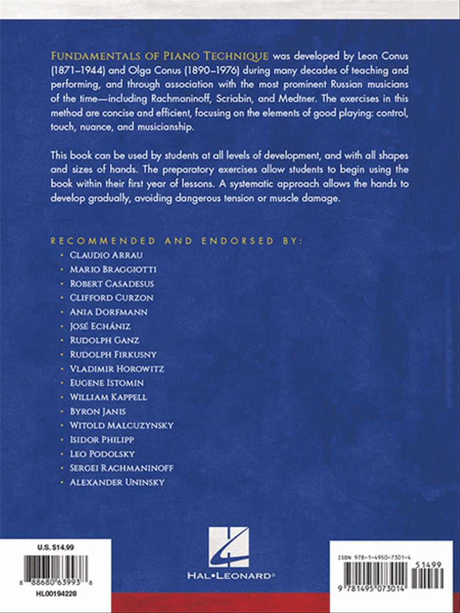 Fundamentals of Piano Technique – The Russian Method Piano Method scores gallery preview page 6