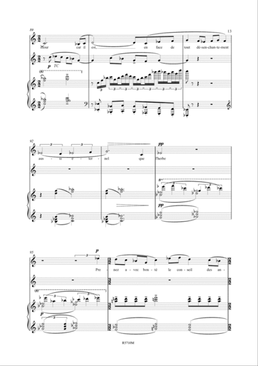 Le Monde est pourtant beau Saxophone scores gallery preview page 14