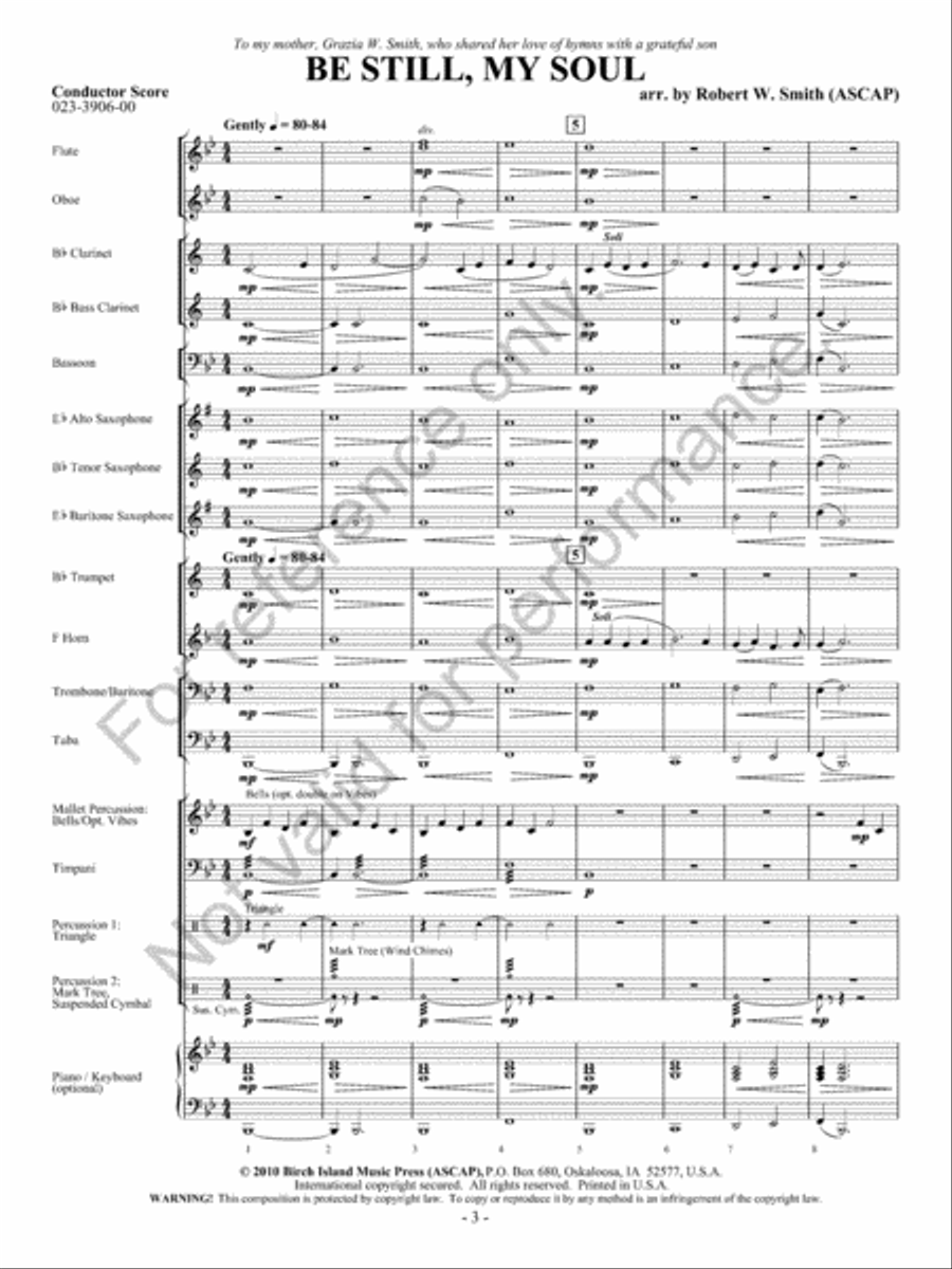 Our First Band Concert Concert Band scores gallery preview page 22