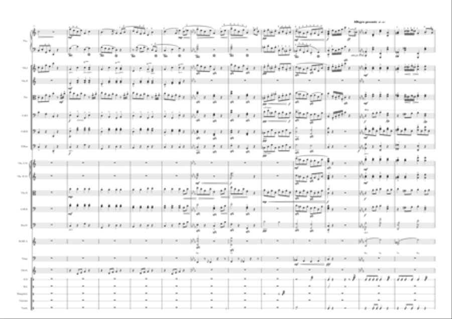 Mathilda´s Theme (Full Score) Chamber Music scores gallery preview page 2