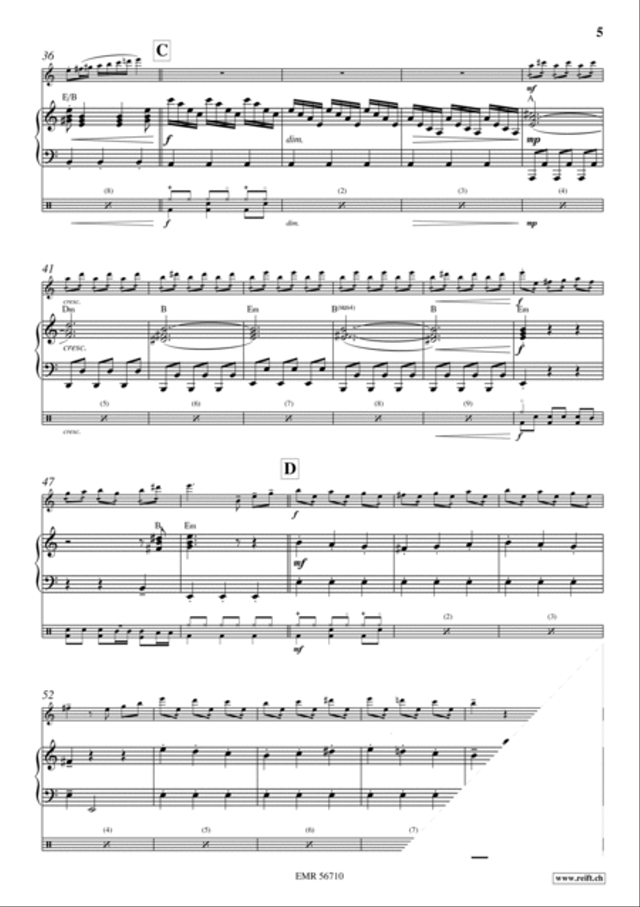 Storm Violin Solo scores gallery preview page 6
