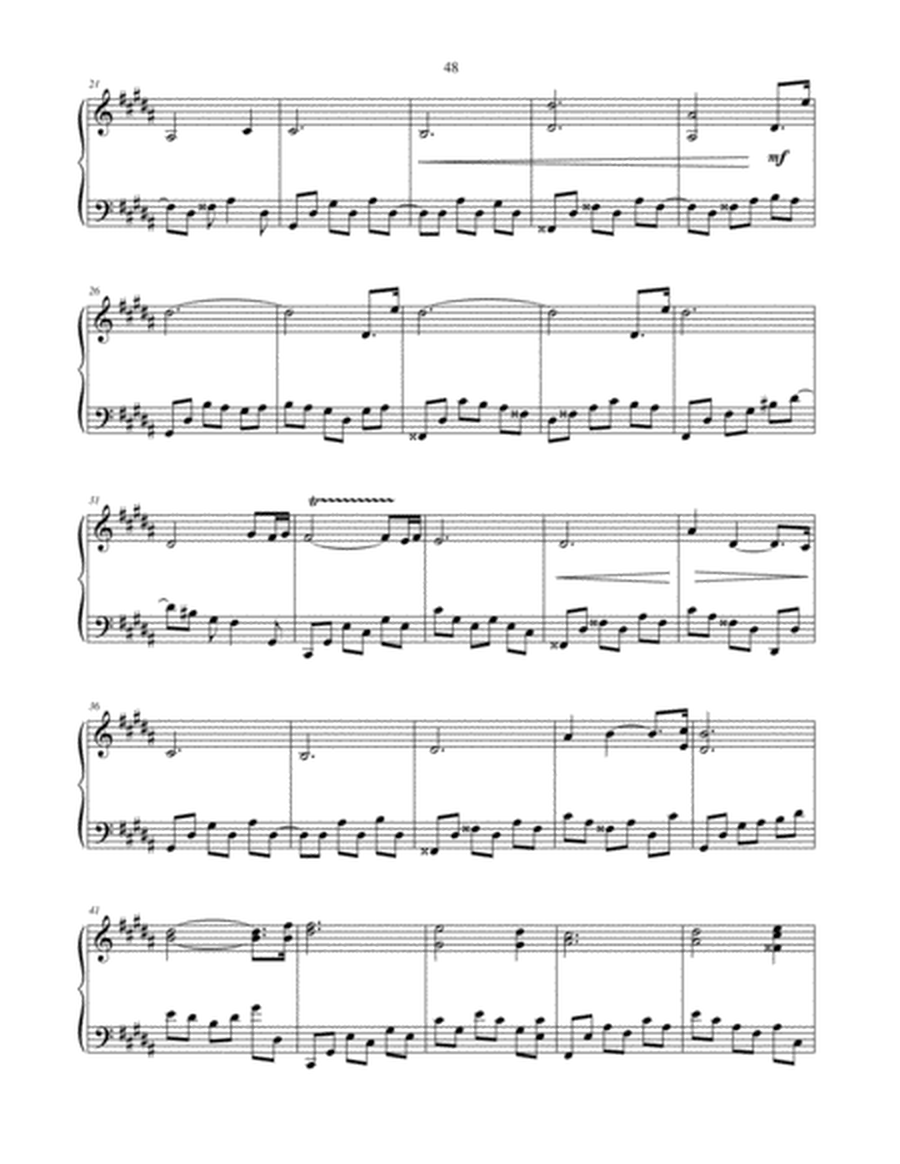 Rhapsody on an Original Theme II - advanced piano solo image number null