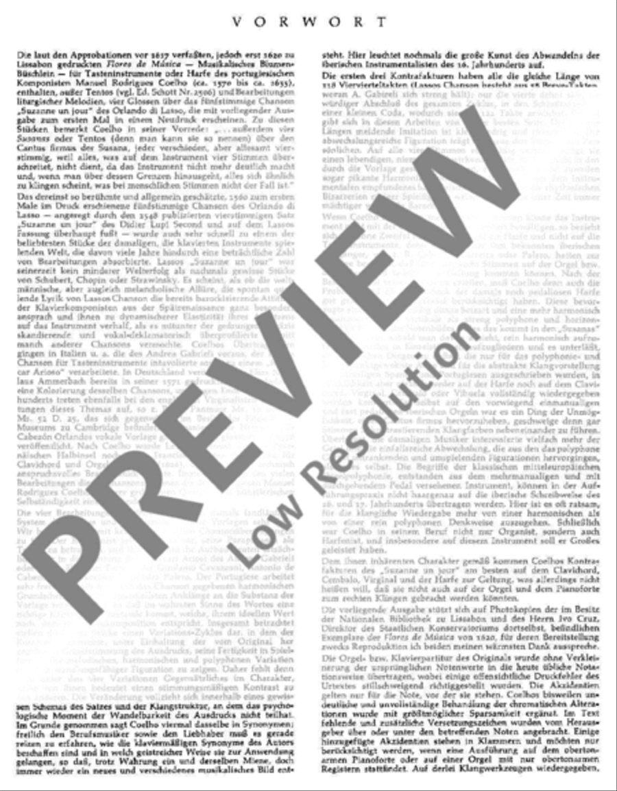 Four Susanas Harp scores gallery preview page 3