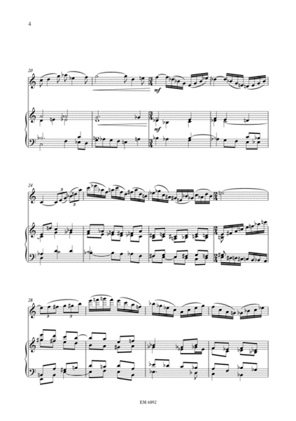 Concertpiece for Clarinet and Strings (Piano Reduction)
