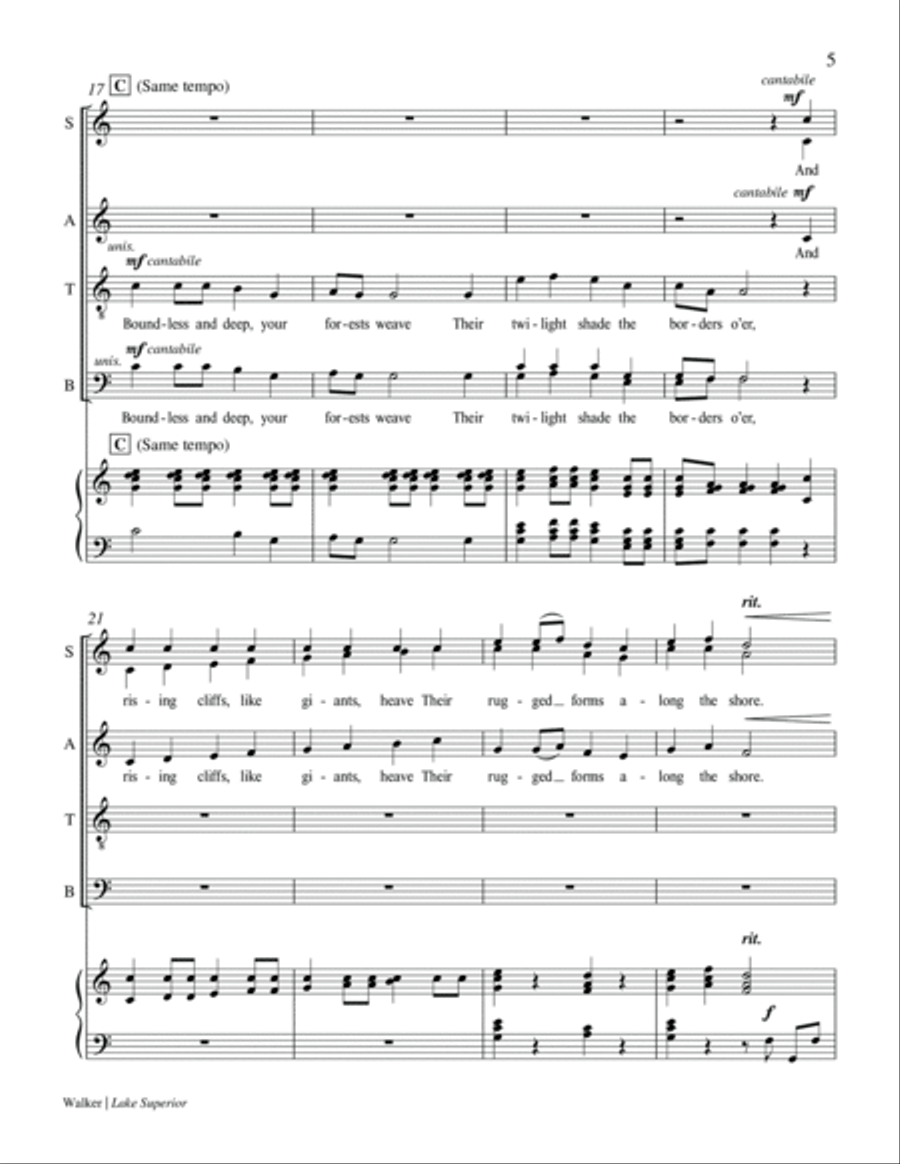 Lake Superior Lake Superior Divisi scores gallery preview page 5