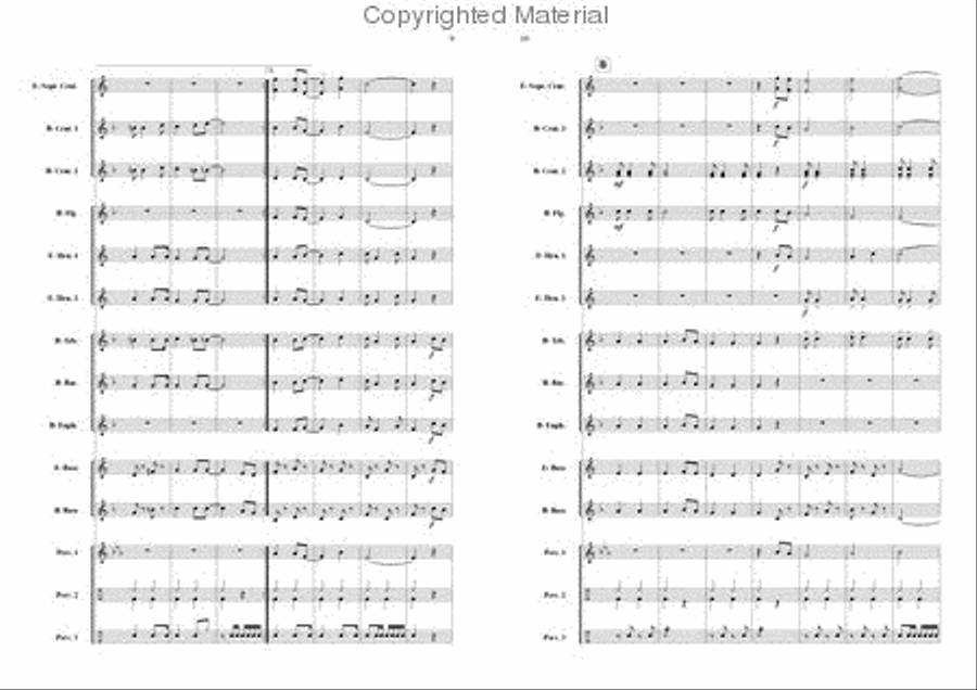 Let's Celebrate Let's Celebrate Brass Band scores gallery preview page 5