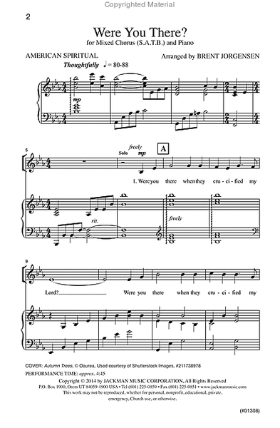 Were You There? - SATB image number null