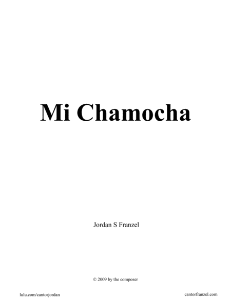 Mi Chamocha - Who is Like You image number null