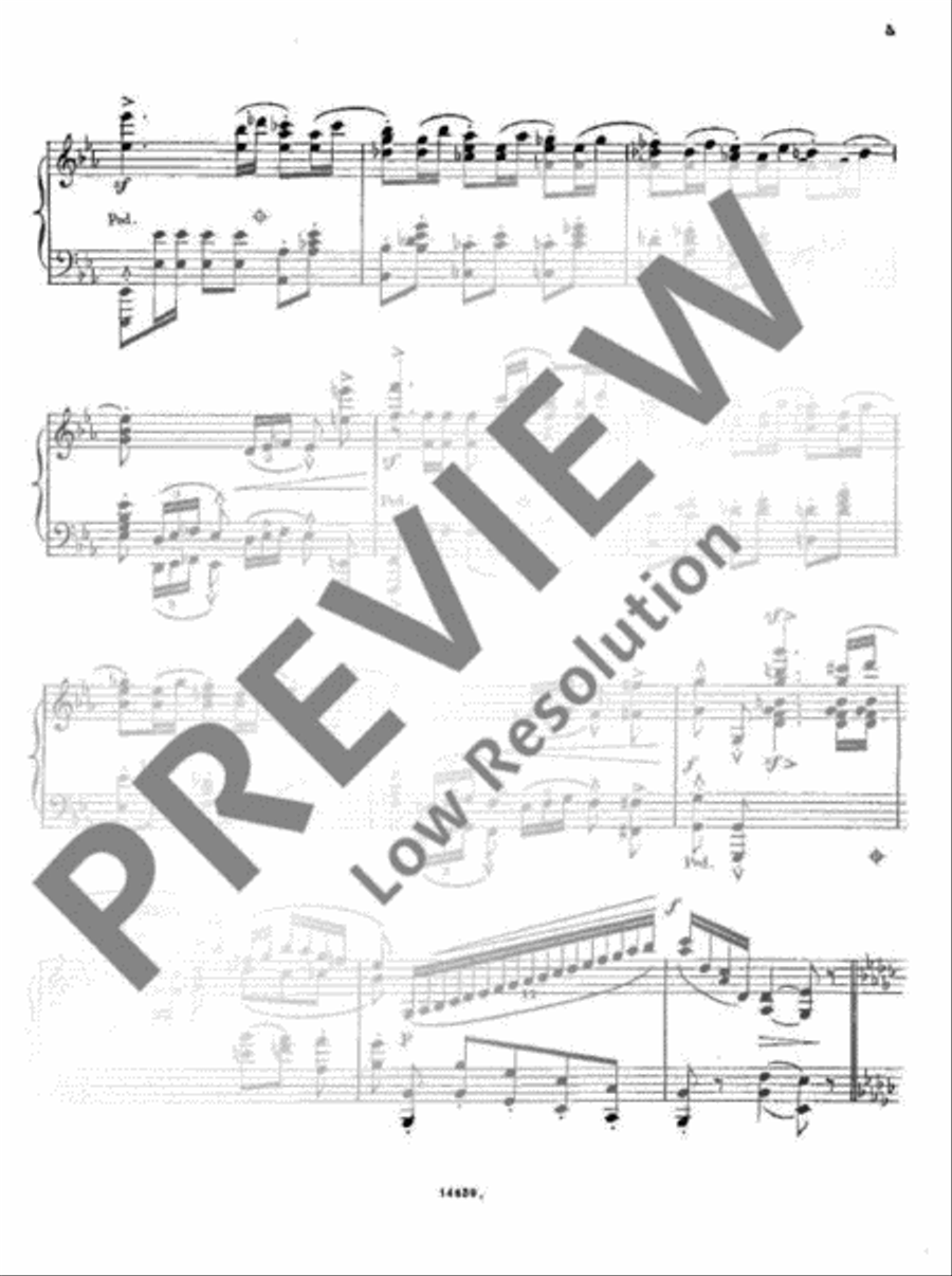 Polonaise Piano Solo scores gallery preview page 6