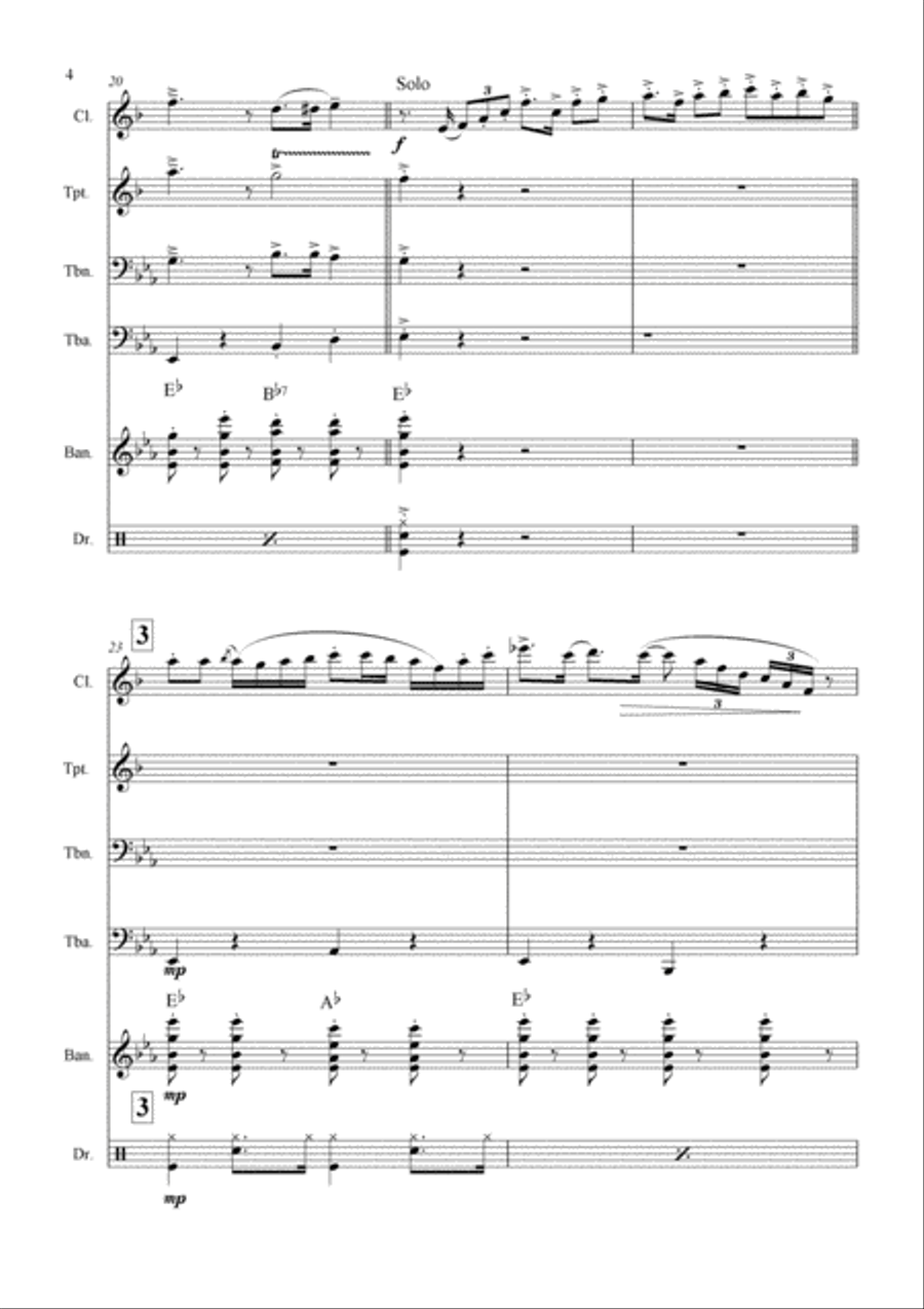 God Save the Tsar! God Save the Tsar! Small Ensemble scores gallery preview page 4