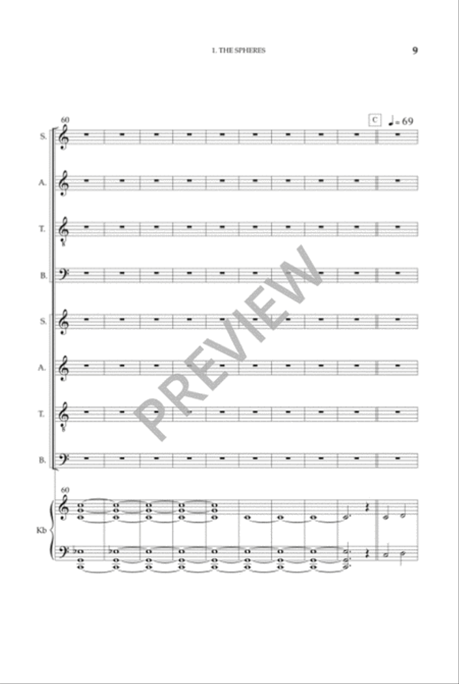 Sunrise Mass (Vocal Score) SSAATTBB scores gallery preview page 8