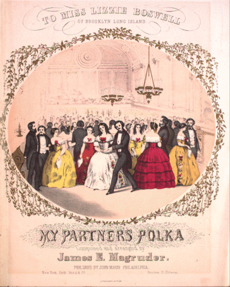 My Partners Polka Piano Solo scores gallery preview page 1