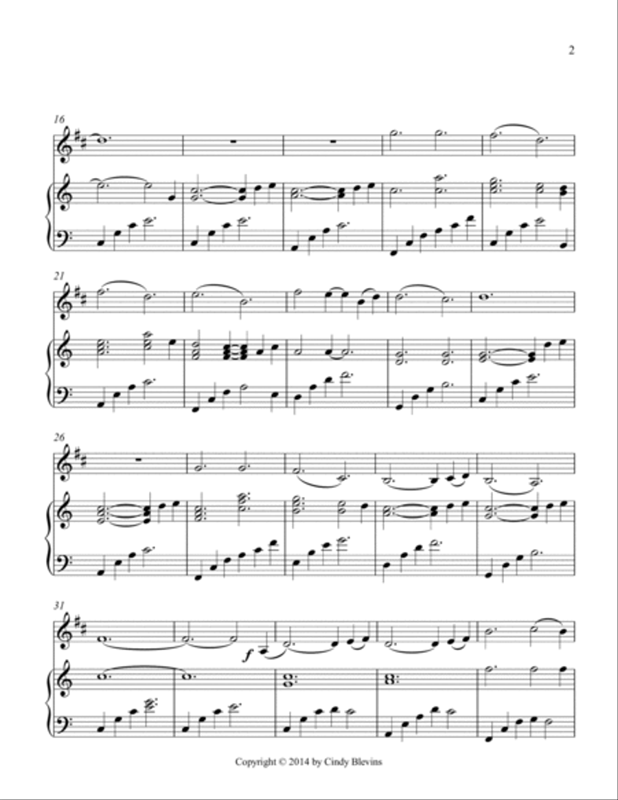 Alanna's Daughters, for Harp and Clarinet Clarinet scores gallery preview page 3