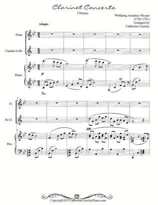 Theme from Clarinet Concerto