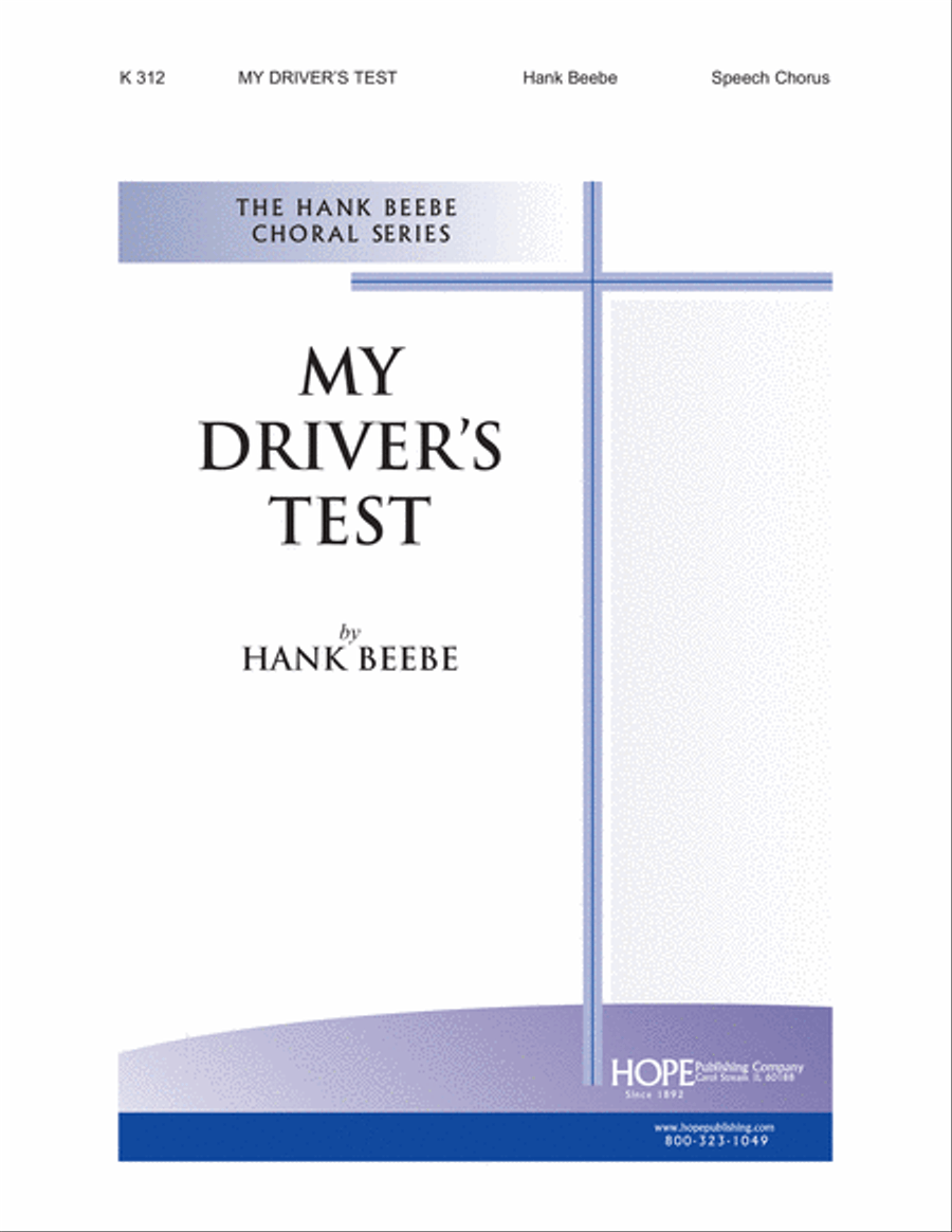 My Driver's Test My Driver's Test Choir scores gallery preview page 1