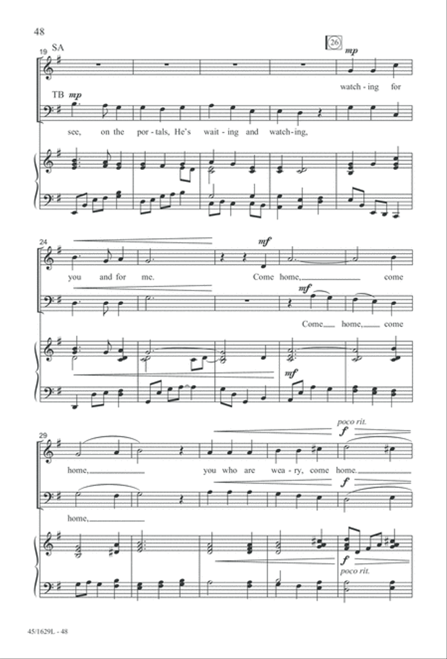 Hymns We Love to Sing, Vol. 2 3-Part scores gallery preview page 48