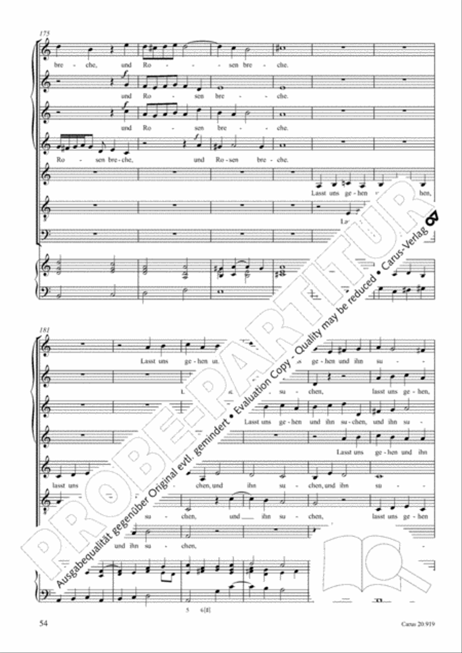 Opera varia I. Works with 1-7 parts (Complete edition, vol. 19) [Werke mit 1-7 obligaten Stimmen] Score scores gallery preview page 111