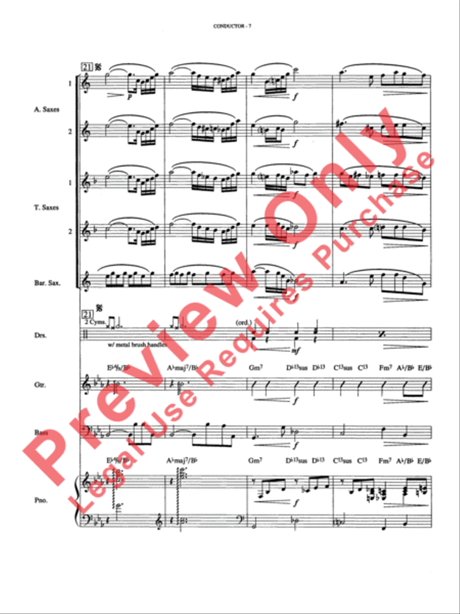Over the Rainbow Over the Rainbow Small Ensemble scores gallery preview page 8