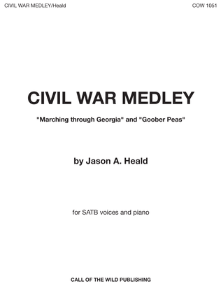 "Civil War Medley" for SATB choir and piano
