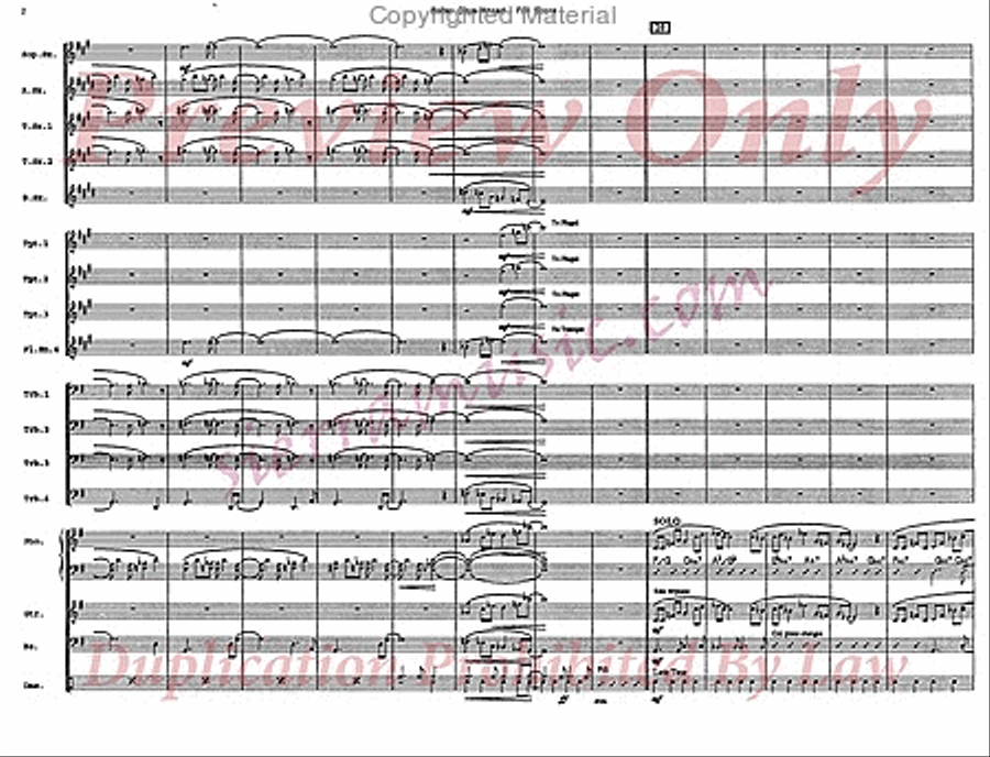 Better Days Ahead Big Band scores gallery preview page 3