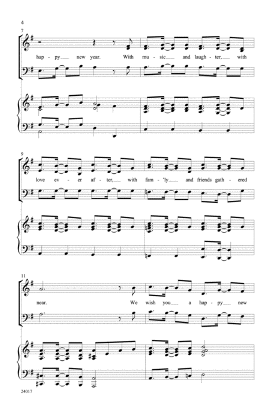 We Wish You 3-Part scores gallery preview page 3