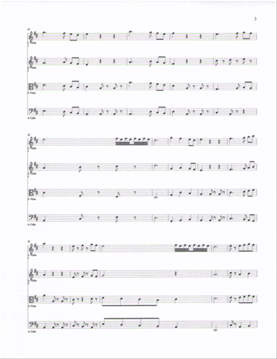 Suite Nouveau String Trio scores gallery preview page 3