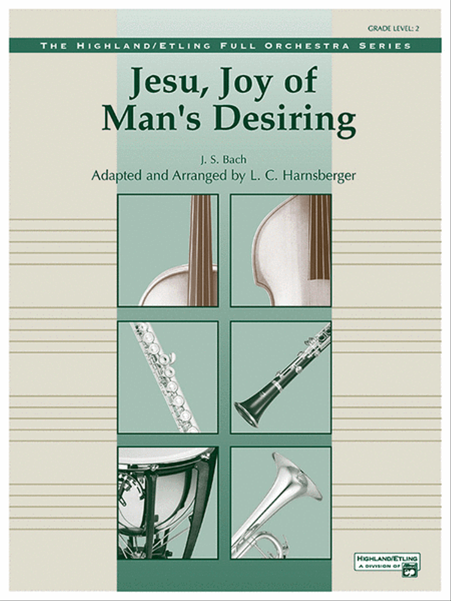 Jesu, Joy of Man's Desiring Full Orchestra scores gallery preview page 1