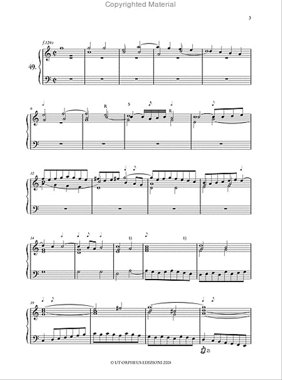 Facultad Organica (Alcalá 1626) [Edition in 11 vols.] - Vol. 8: Tientos Nos. 49-55 Organ scores gallery preview page 2