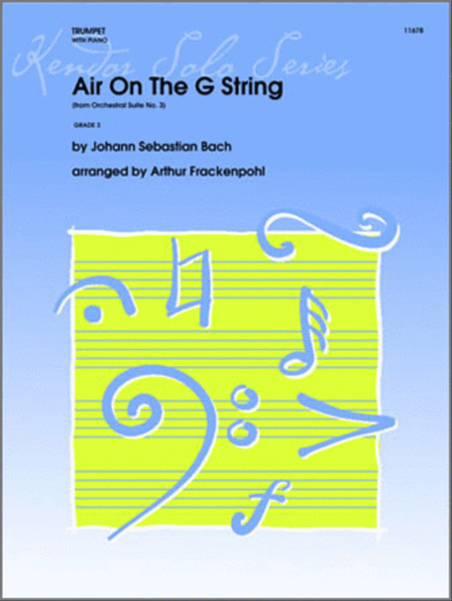 Air On The G String B-Flat Trumpet scores gallery preview page 1