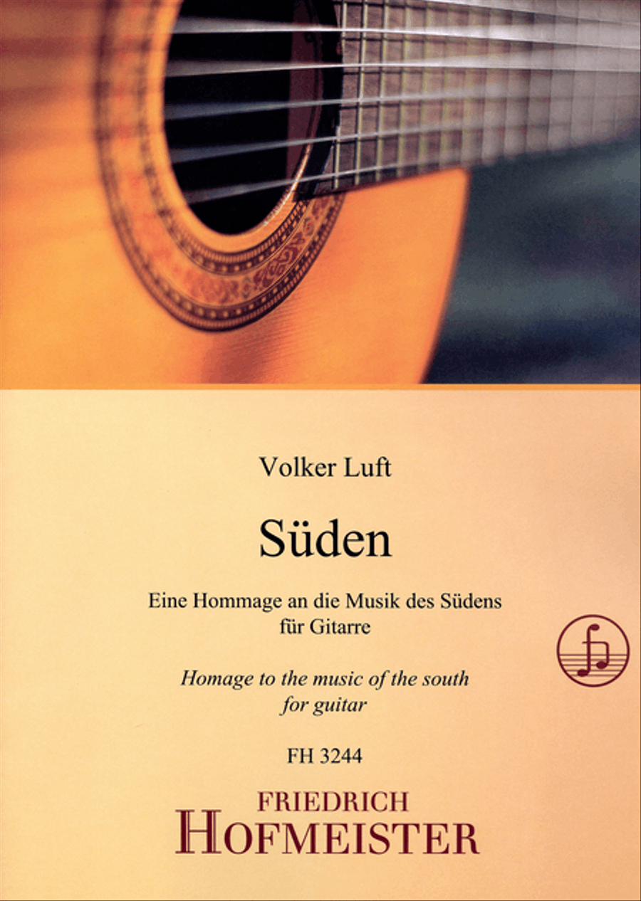 Süden Guitar scores gallery preview page 1