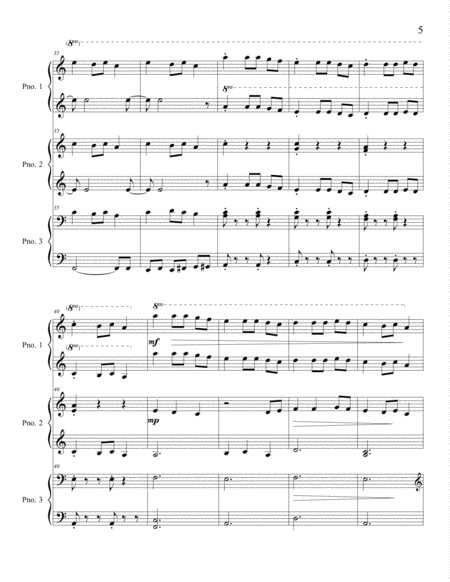 Easy Christmas Trios, Volumes I & II (1 Piano, 6 Hands) image number null