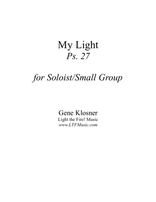 My Light (Ps. 27) [Soloist/Small Group]