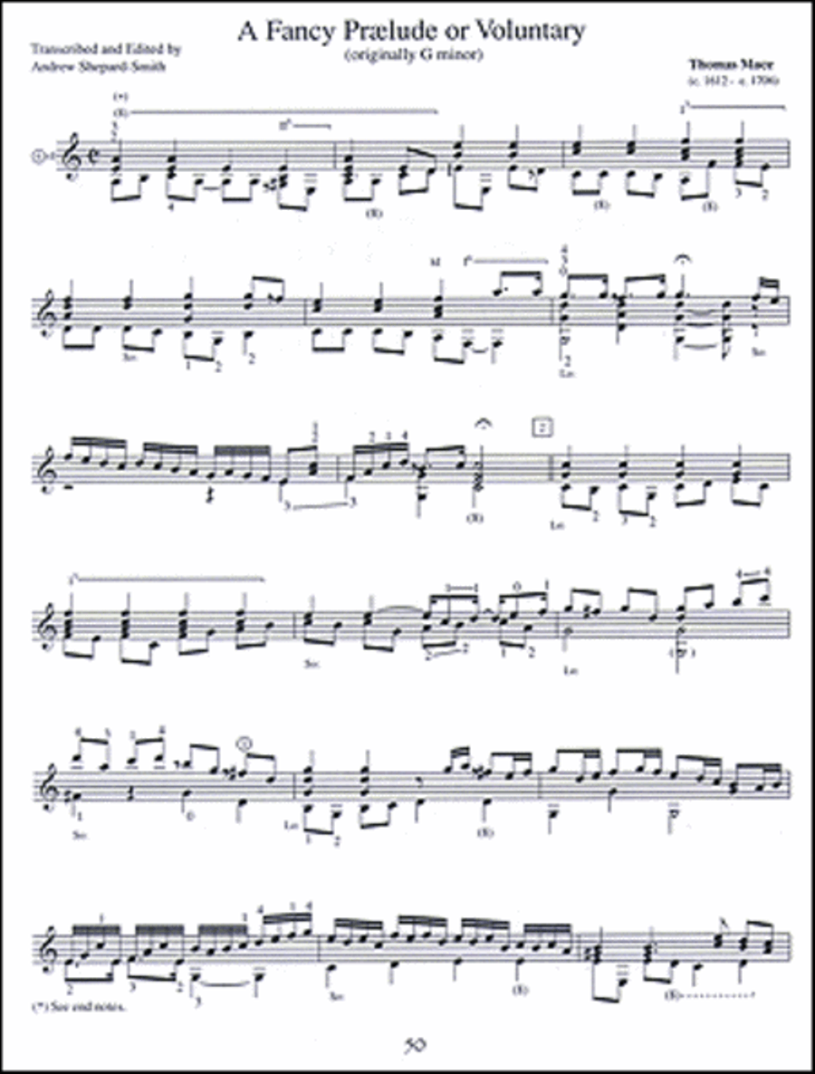 The Complete Anthology of Lute Music from Musick's Monument by Thomas Mace Lute scores gallery preview page 4