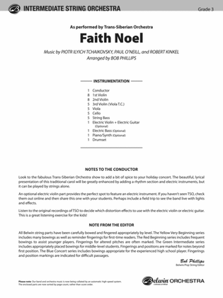 Book cover for Faith Noel: Score