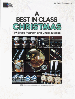Book cover for Best In Class Christmas, A - Bb Tenor Sax