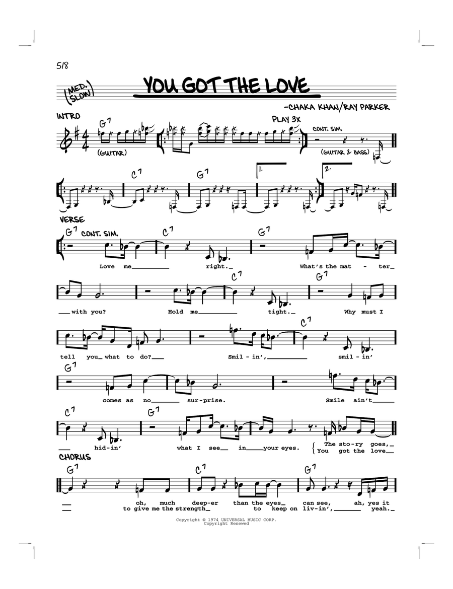 You Got The Love